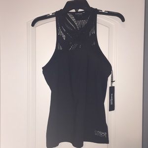 NWT - BEBE Black Tank